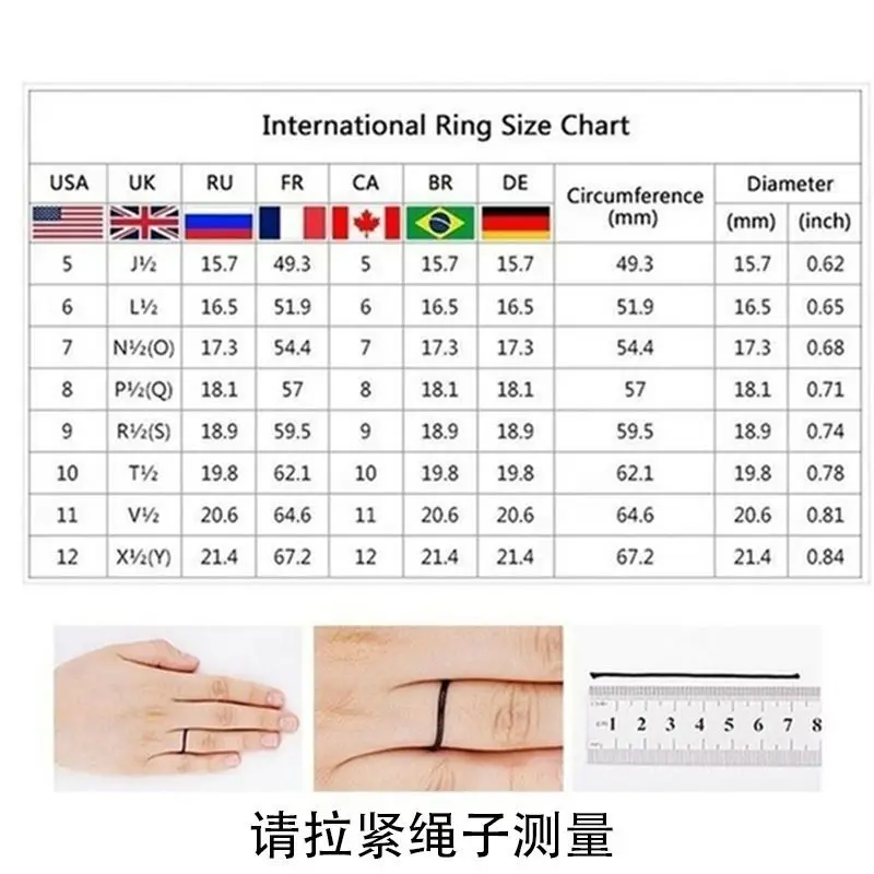 Elegant Palace Style Moissanite Ring - Imported Natural Stone with Staggered Blue & White Zircon, Trendy Retro Gift for Her