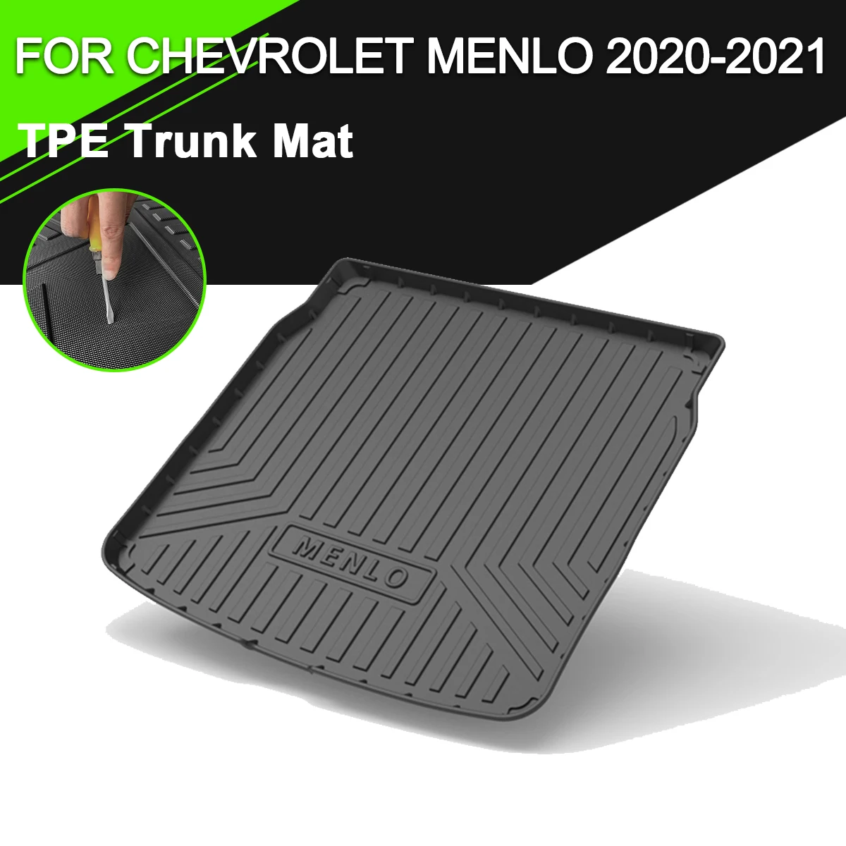 

Trunk Mat TPE FOR CHEVROLET MENLO ONLX BLAZER CAVALIER CRUZE EQUINOX MALIBU MALIBU-XL MONZA ORLANDO SAIL TRACKER 2009-2023