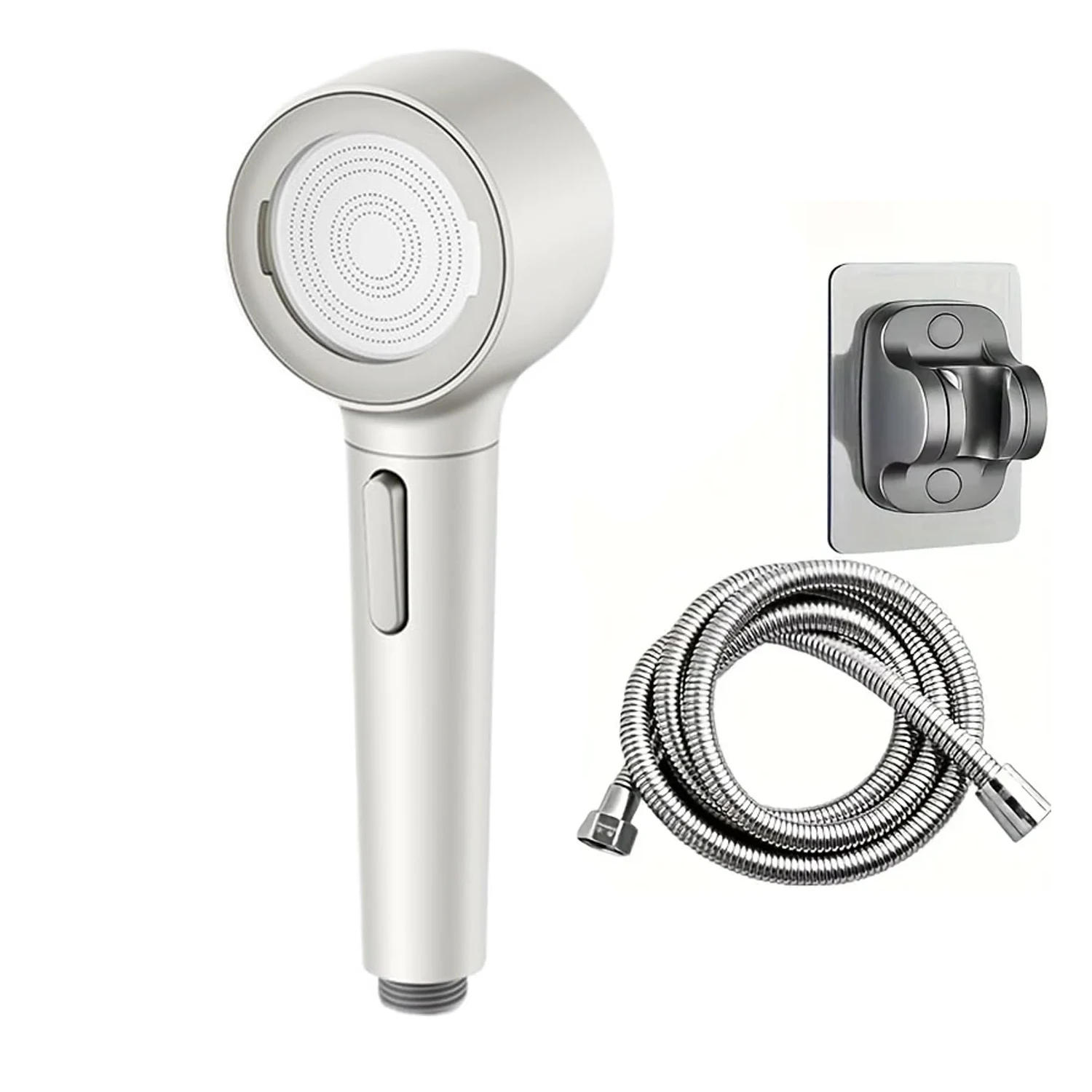 

Bathroom High Pressure Shower Spray Shower Accessories Handheld ShowerHead Detachable Anti Blocking Portable Shower