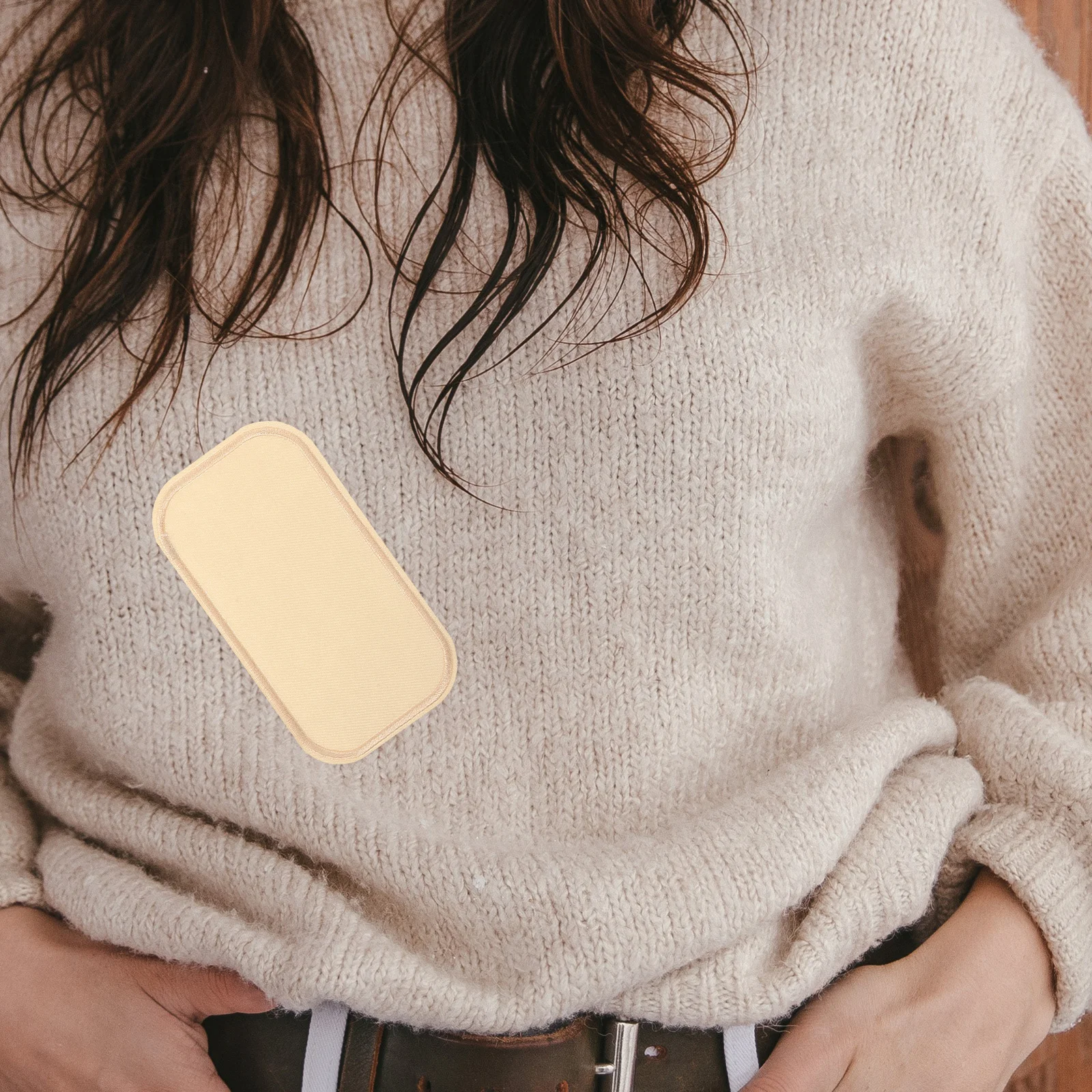 

18Pcs Cloth Patches Sew on Appliques for Clothing Repair Decoration Easy to Cut Wash Vintage Design Fabric Patches for Clothes