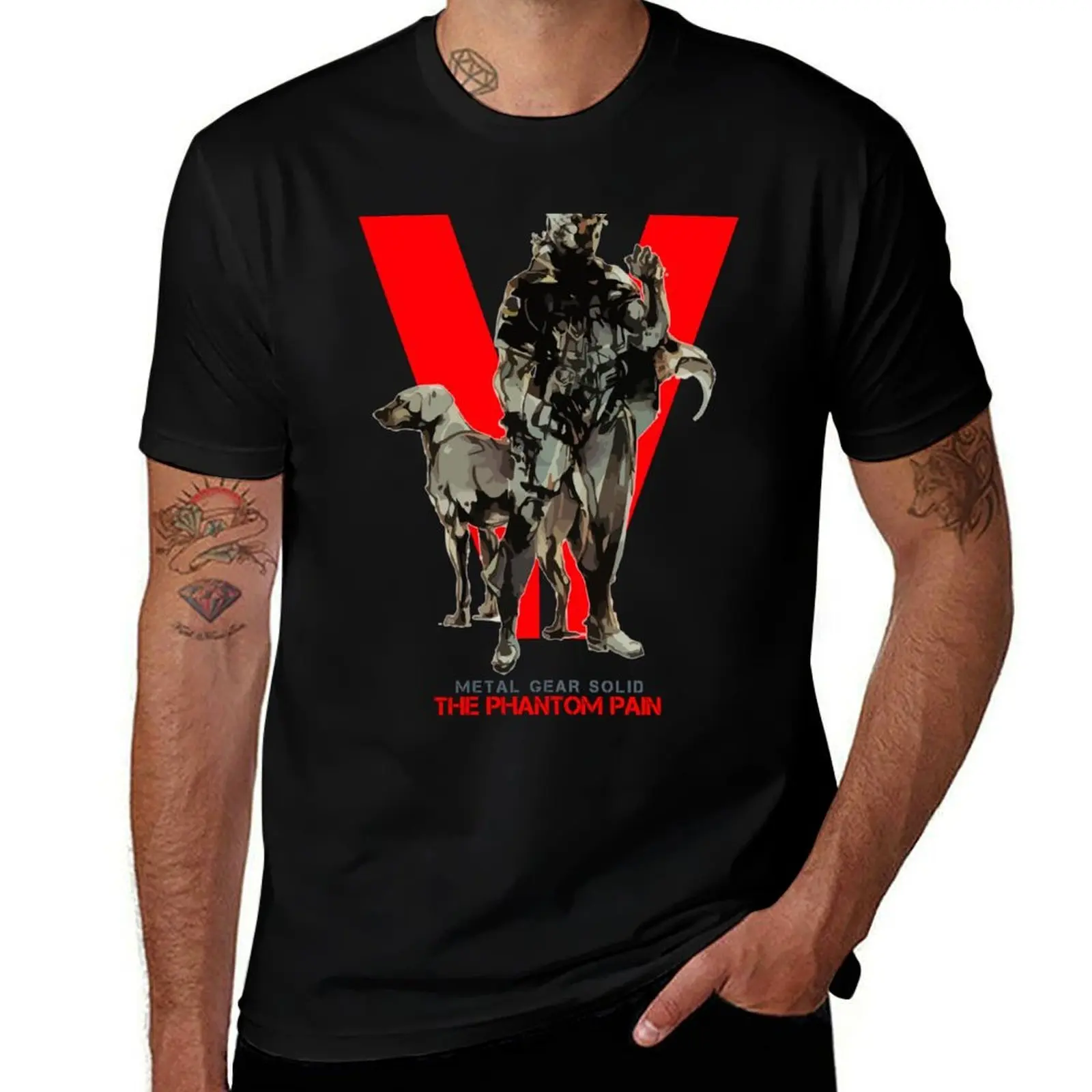 The Phantom Pain T-Shirt Casual Trendy Streetwear Tee Shirt T-Shirt