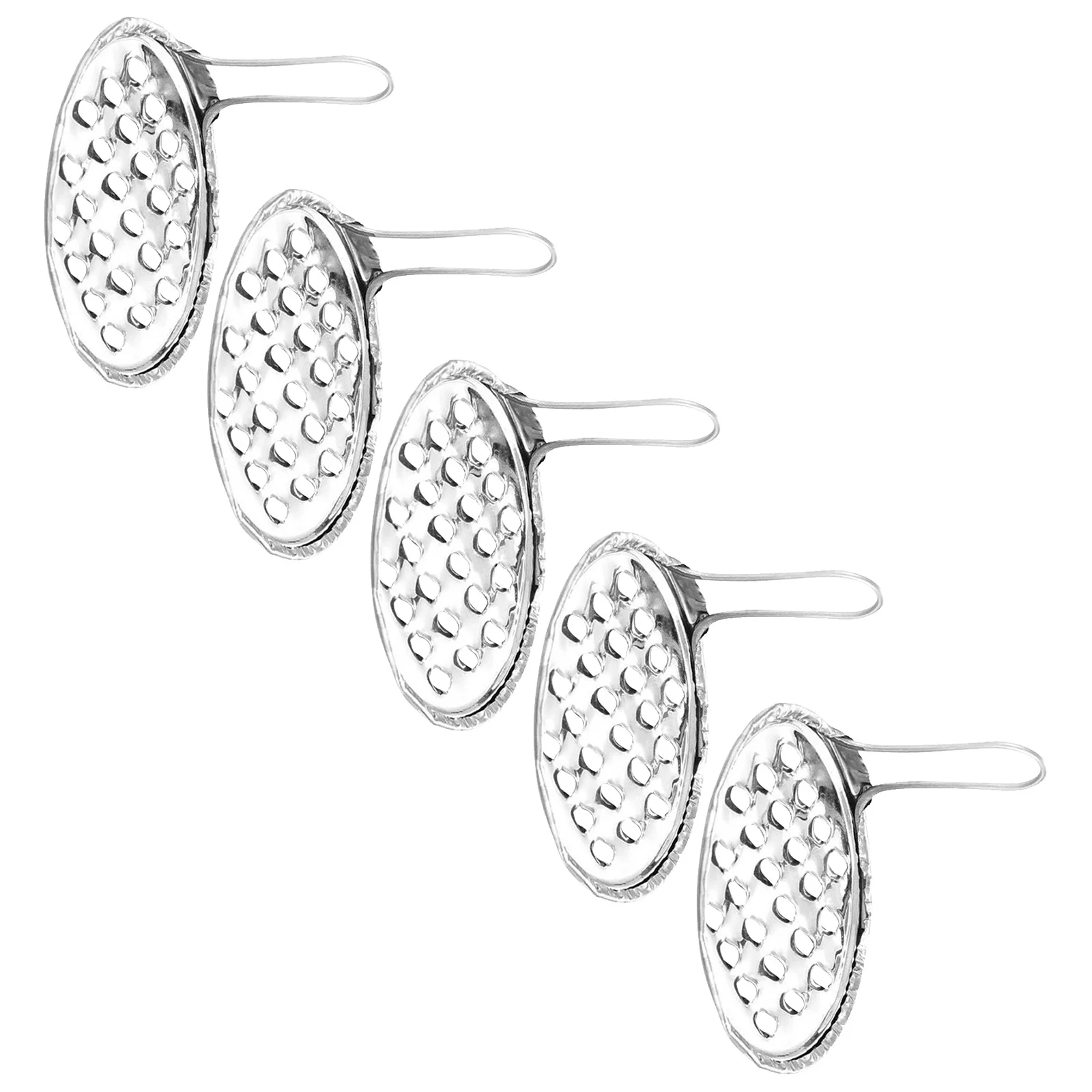 

5Pcs Stainless Steel Jelly Scraper Multipurpose Non-Rust Scraping Tool for Fruit Cheese Potatoes Cucumber Dessert Home Outdoor