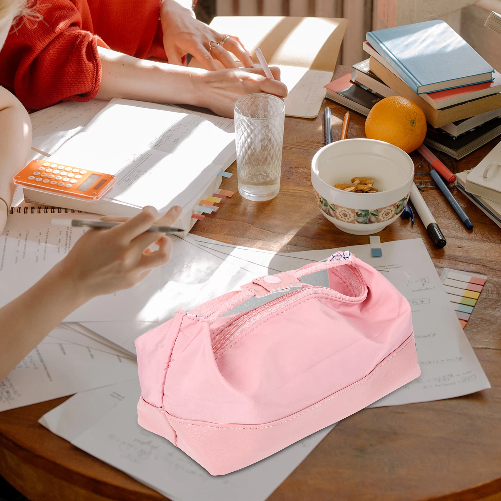 

Pencil Bag Cute Pouch Case for Makeup Bags Teen Polyester Large Capacity