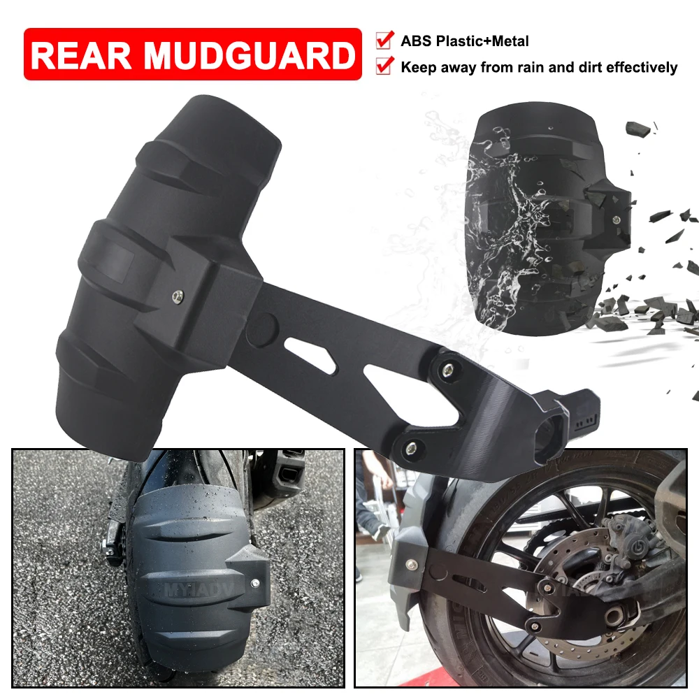 Motorcycle Rear Fender Mudguard For BMW F900R F900XR 2020-2023 Rear Tire Wheel Hugger Mud Splash Guard Mudflap Protector Cover