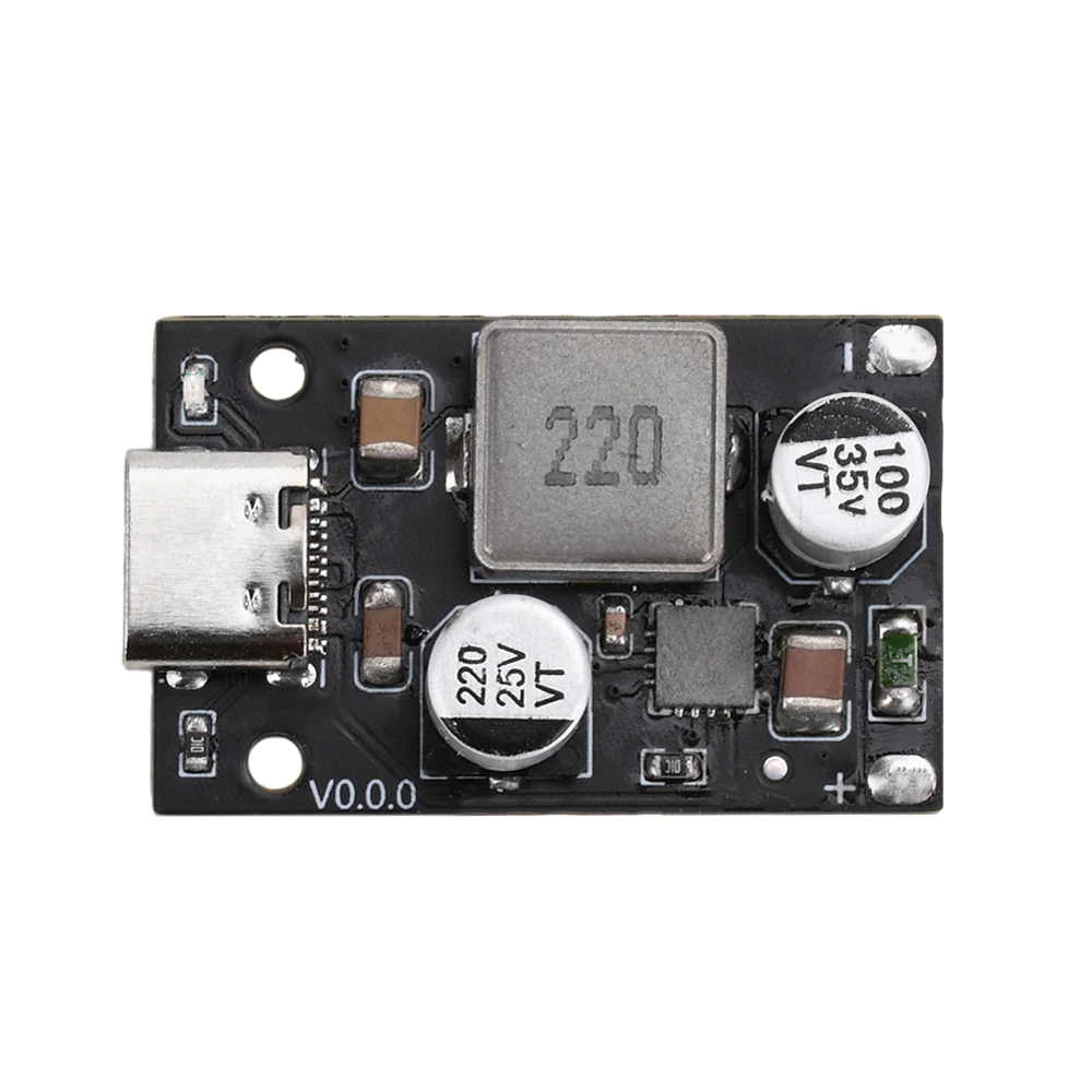 PD65W Fast Charging Module 8~30V DC to USB Type C PD 3.1 QC3.0 Fast Charge Step-Down Power Module Quick Charge Adapter