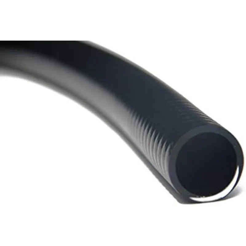 Flexible PVC Pipe 1-1/2 Inch Dia Hose 50 FT Length, Black Tubing, Schedule 40, Premium Quality Made in USA