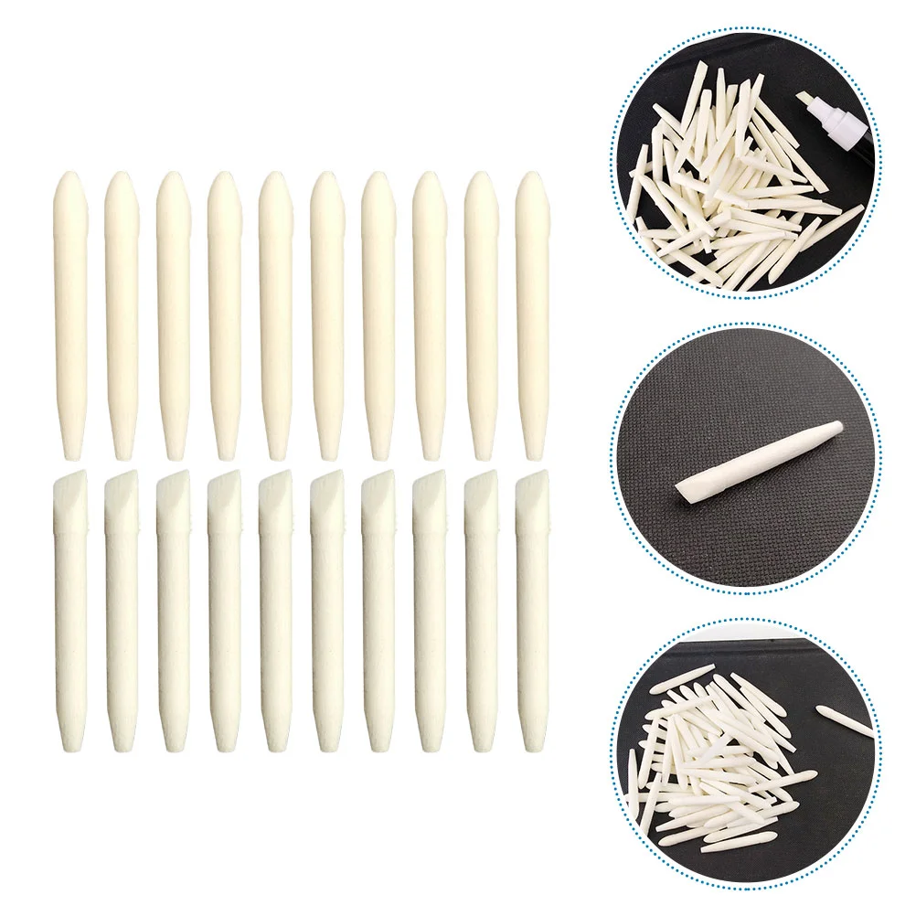 

20 Pcs Paint Pen Whiteboard Replacement Neutral Oily Accessories Universal Tips Practical Nibs Lengthen Office