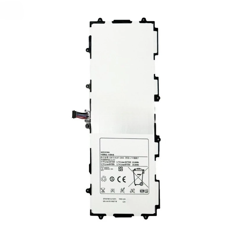 SP3676B1A(1S2P) for Samsung Galaxy Note 10.1 Tab 2 GT- N8000 N8010 N8020 P7500 P7510 P5100 P5110 7000mAh 3.7V Battery
