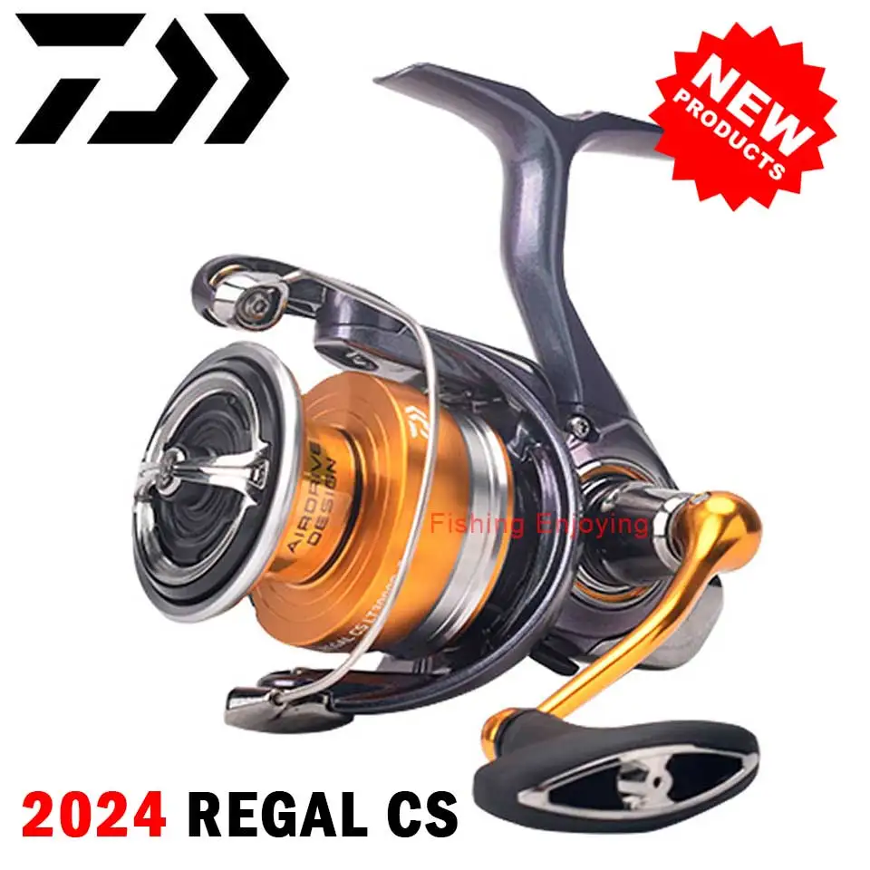 2024 DAIWA Spinning Fishing Reel REGAL CS LT 9+1BB Spinning Reels Shallow/Deep Spool