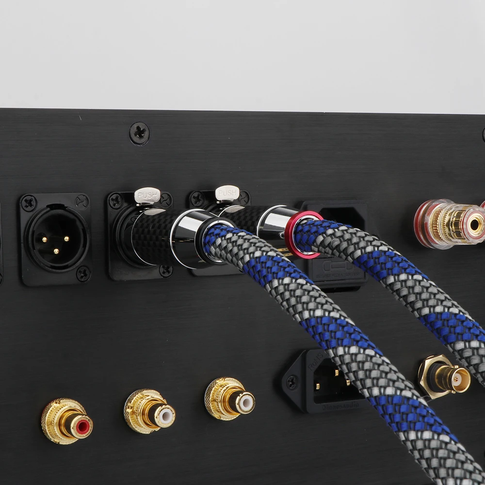 xlr Audiokabel 3Pin xlr Draht OCC versilbert geräuscharmes Mikrofonkabel symmetrisches Kabel für Mikrofon, Verstärker – Detail 13