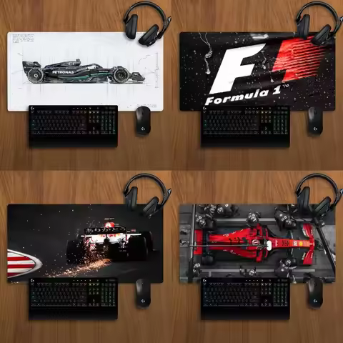 Formulas 1 F1 Mousepad Non-slip Lockedge Office Student Gaming Thickened Large 900x400 Writing Mat Cushion Office Accessories