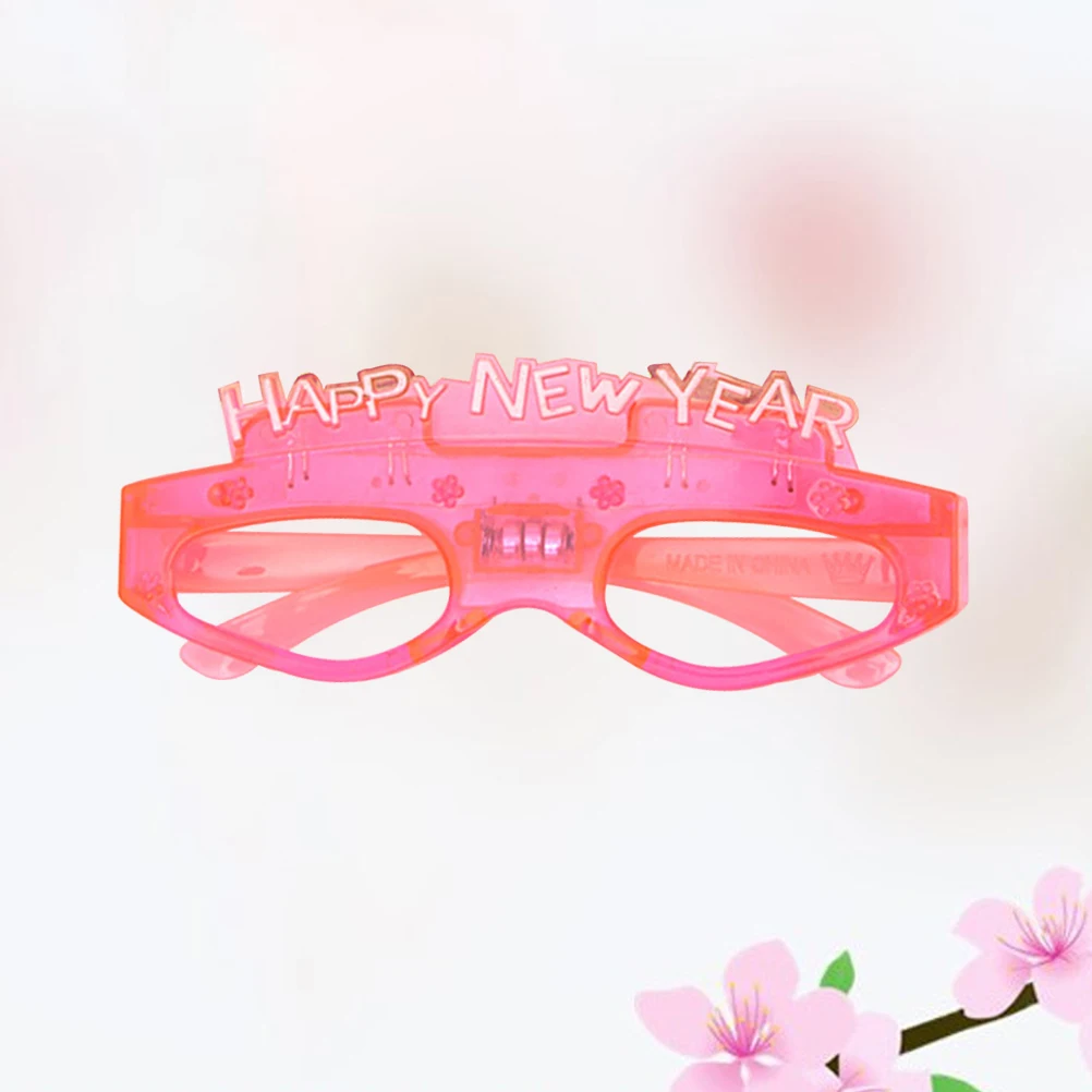 

Happy New Year Led Light Up Glasses Flashing Party Favors Glowing Sunglasses Luminous Costume Props For Adults Festival