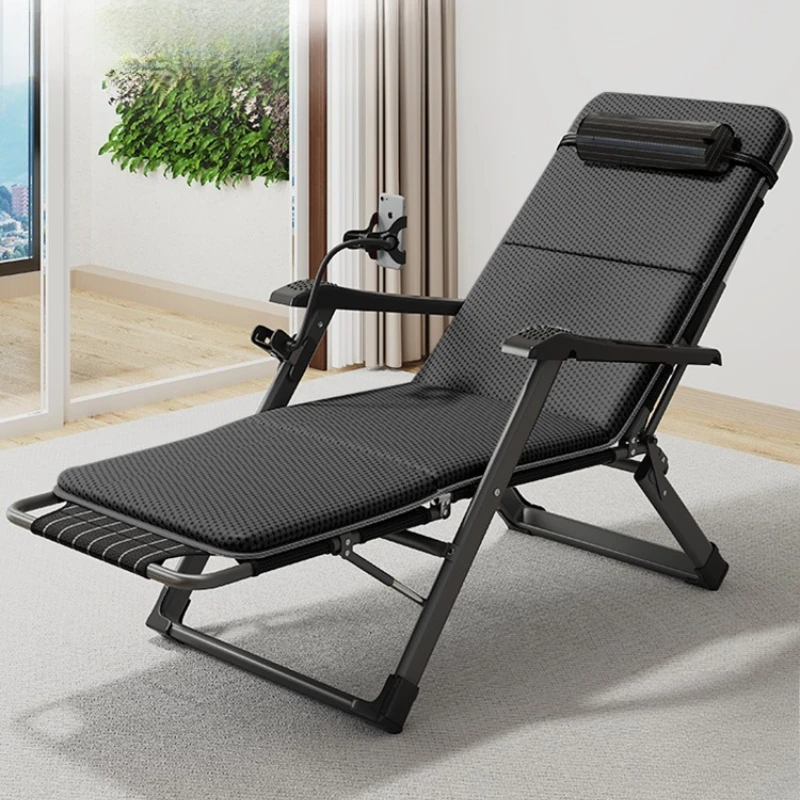 

Reclining chair folding lunch break backrest chair reclining and sleeping