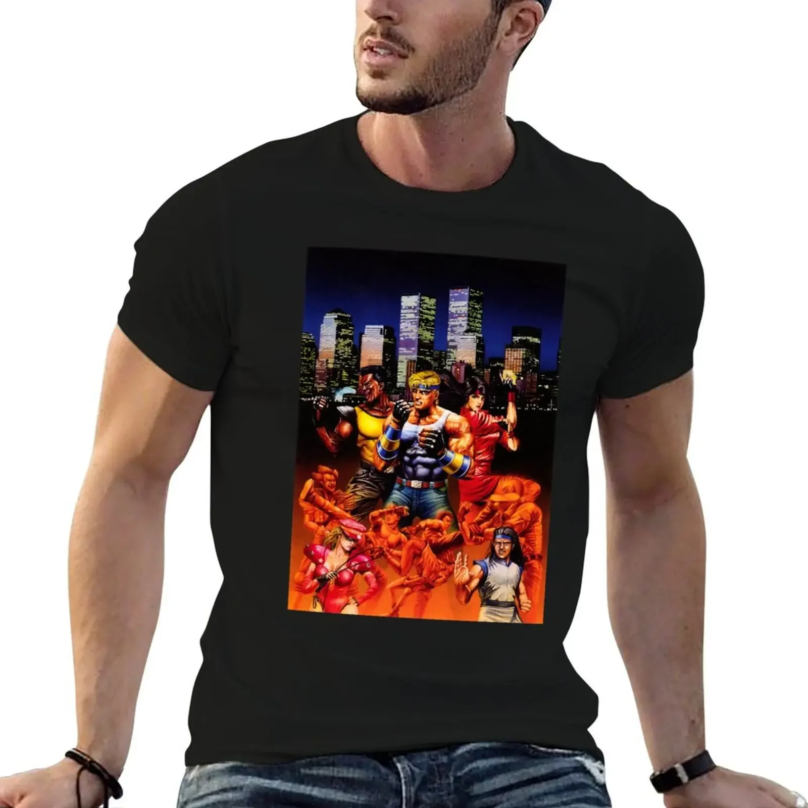 Pretty Popular Game For Collector Fans Streets Of Rage Ii Vintage T-Shirt quick drying graphic tee shirt funny t shirts for men