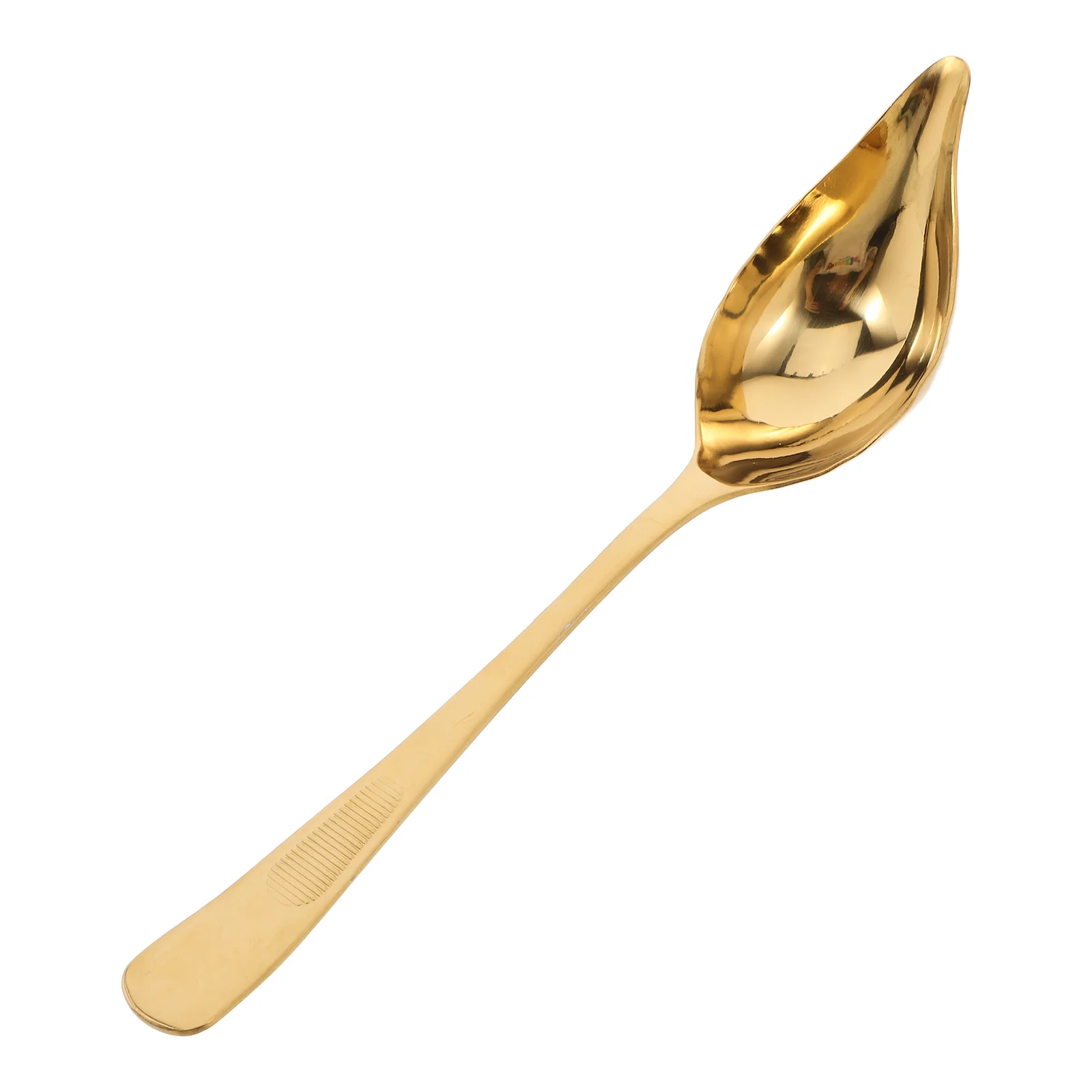 

Stainless Steel Sauce Spoon With Spout Drizzling Design For Soup Oil Decorating Culinary Serving Appetizer Kitchen Tool