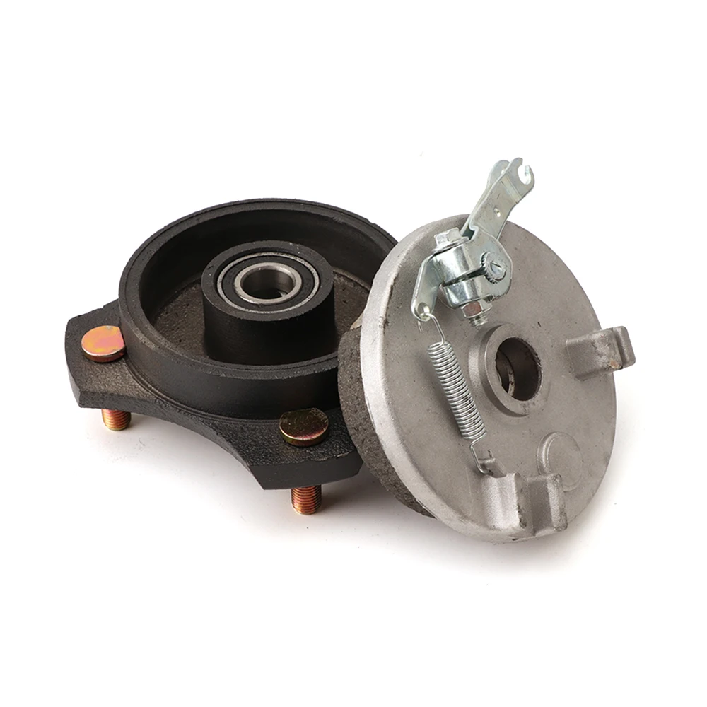 110mm M10*4 스터드 드럼 브레이크 어셈블리 브레이크 드럼 휠 허브 ATV 고카트 UTV 버기 쿼드 바이크 오프로드 차량 ATV 액세서리