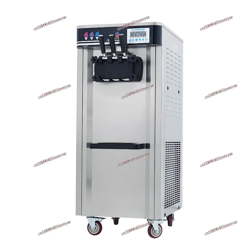 

Vertical Ice Cream Machine Automatic Stainless Steel Ice Cream Machine
