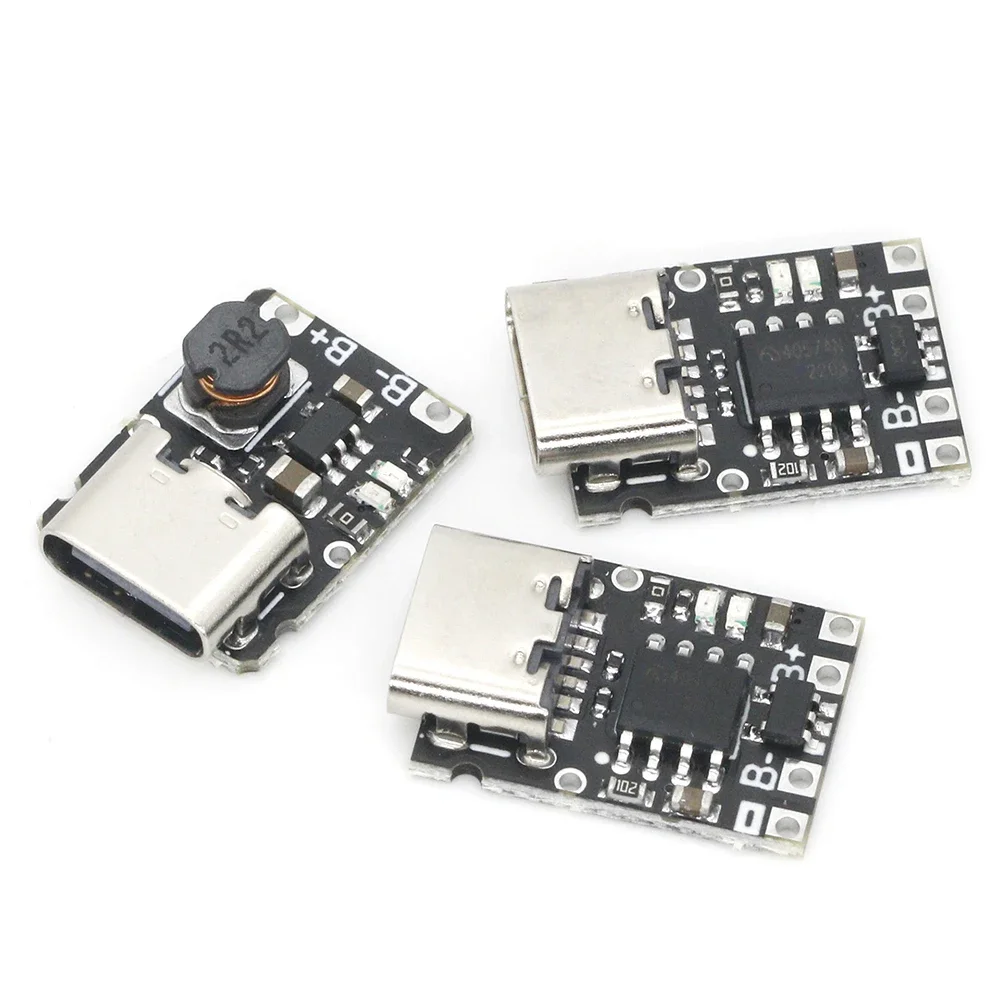 Módulo De Placa De Proteção De Carregamento De Bateria De Lítio, bateria De Polímero Sobre TP4056 Com Proteção De Temperatura, Tipo-C USB TP4057 1A
