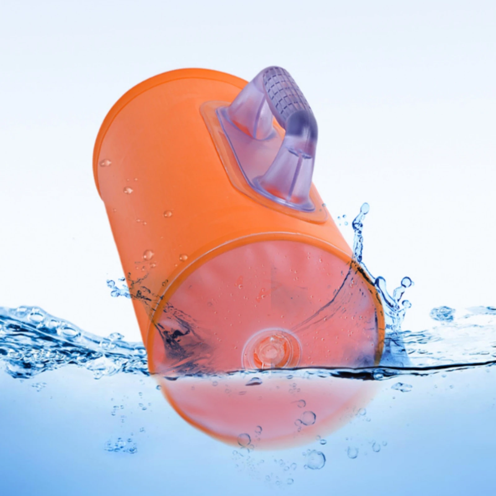 Mancuerna rellenable con agua y mango ergonómico, plegable, 7 kg, equipo de fitness con peso rellenable con agua, ahorra espacio.