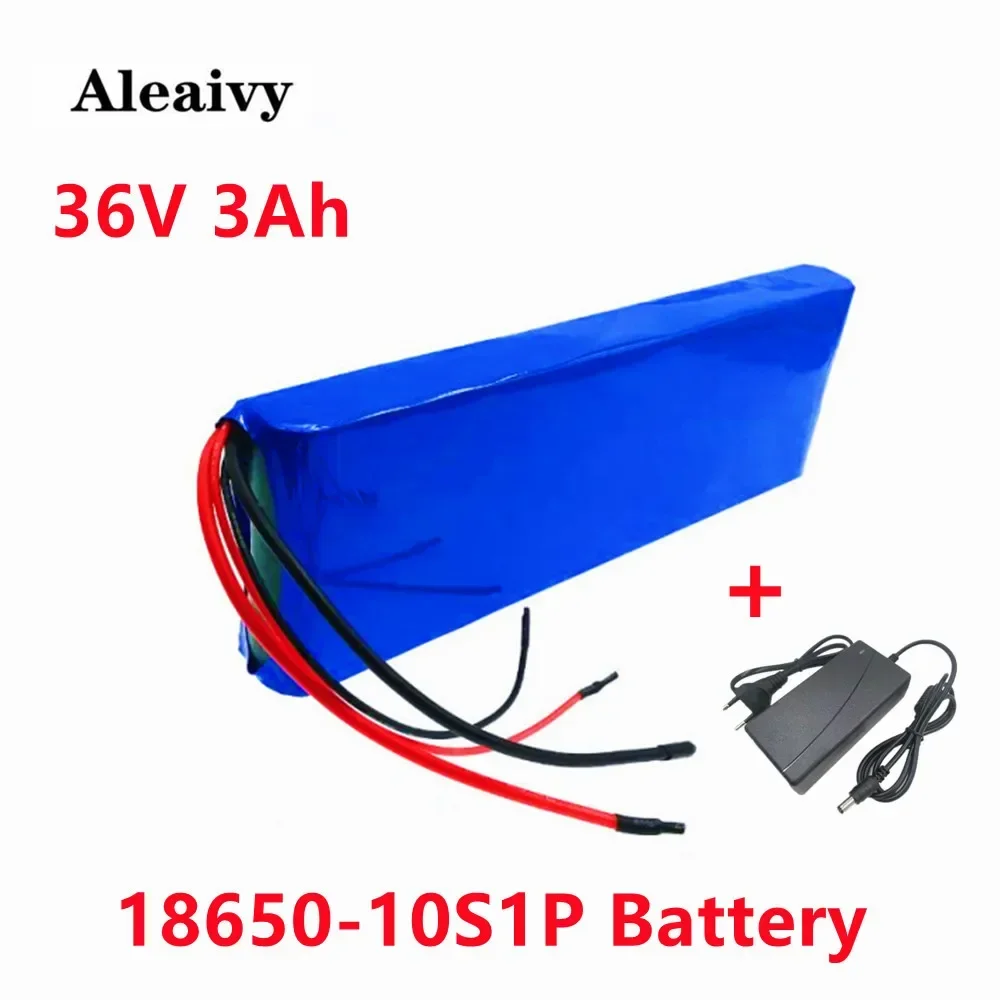 

New 36V Battery 10S1P 3Ah 42V 3200mAh 18650 Lithium ion battery pack ebike electric car bicycle scooter 20A BMS 350W 500W