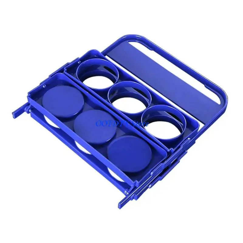 367A 6 Pack Beer Bottle for Carrier Drink Caddy Holder Foldable Wine Beer Rack Baske
