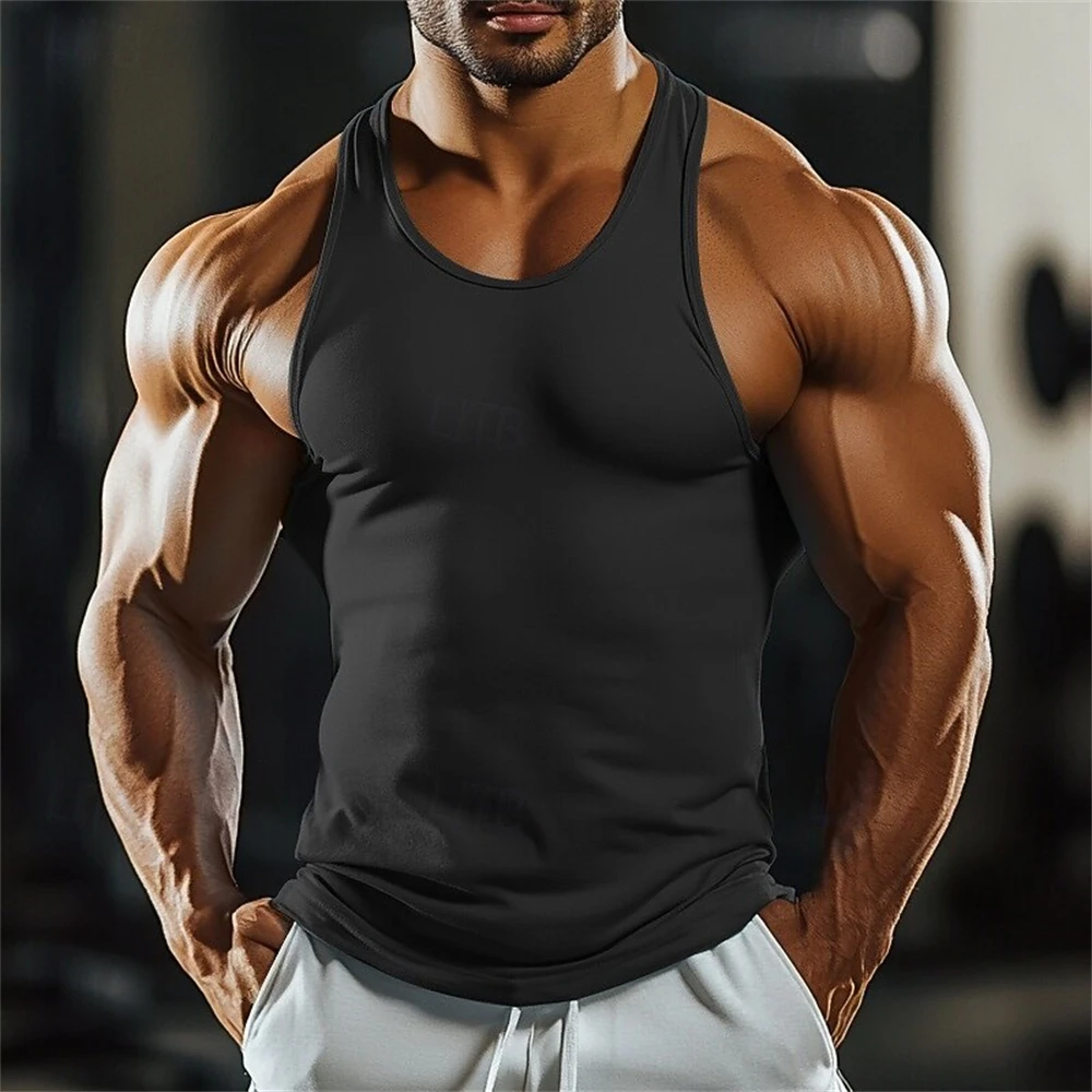 Outdoor running sports men's vest high-quality mesh sleeveless shirt mens summer vest basketball vest casual fitness sports vest