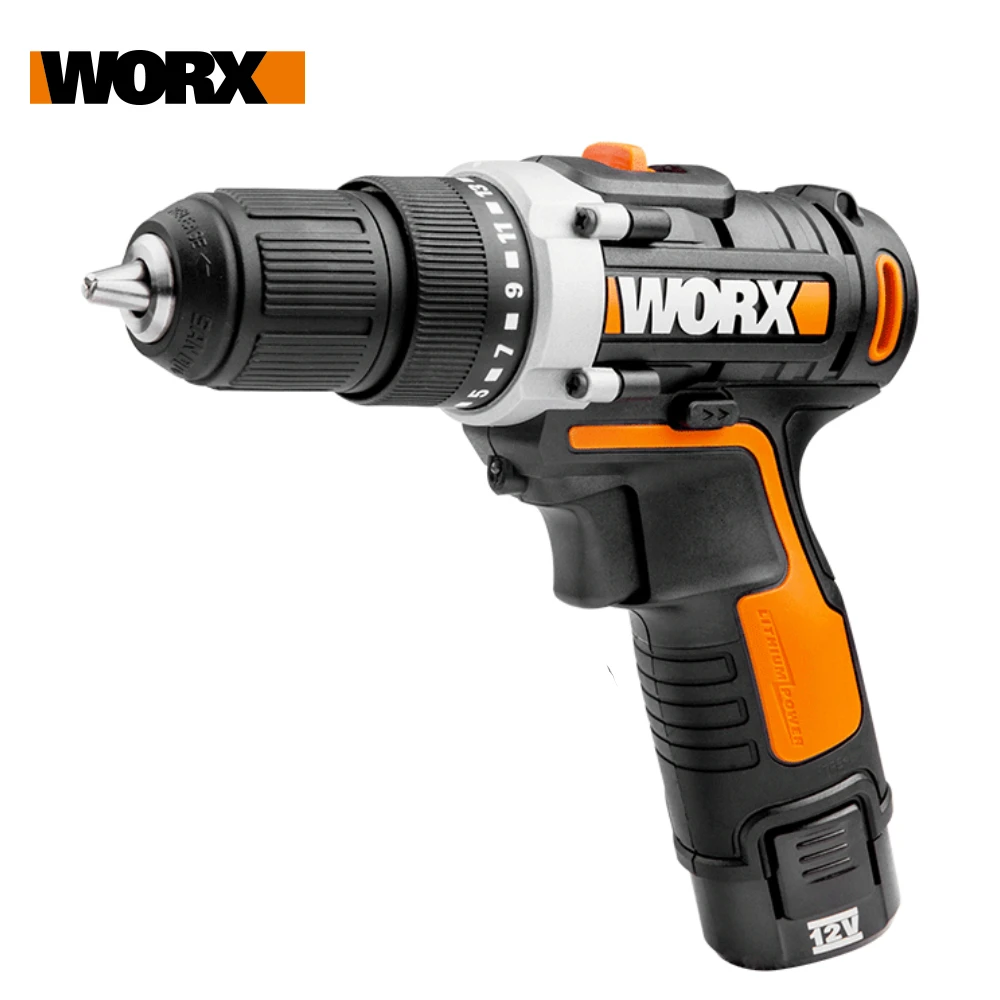 Дрель-шуруповерт Worx аккумуляторная, 12 В, WX128.1