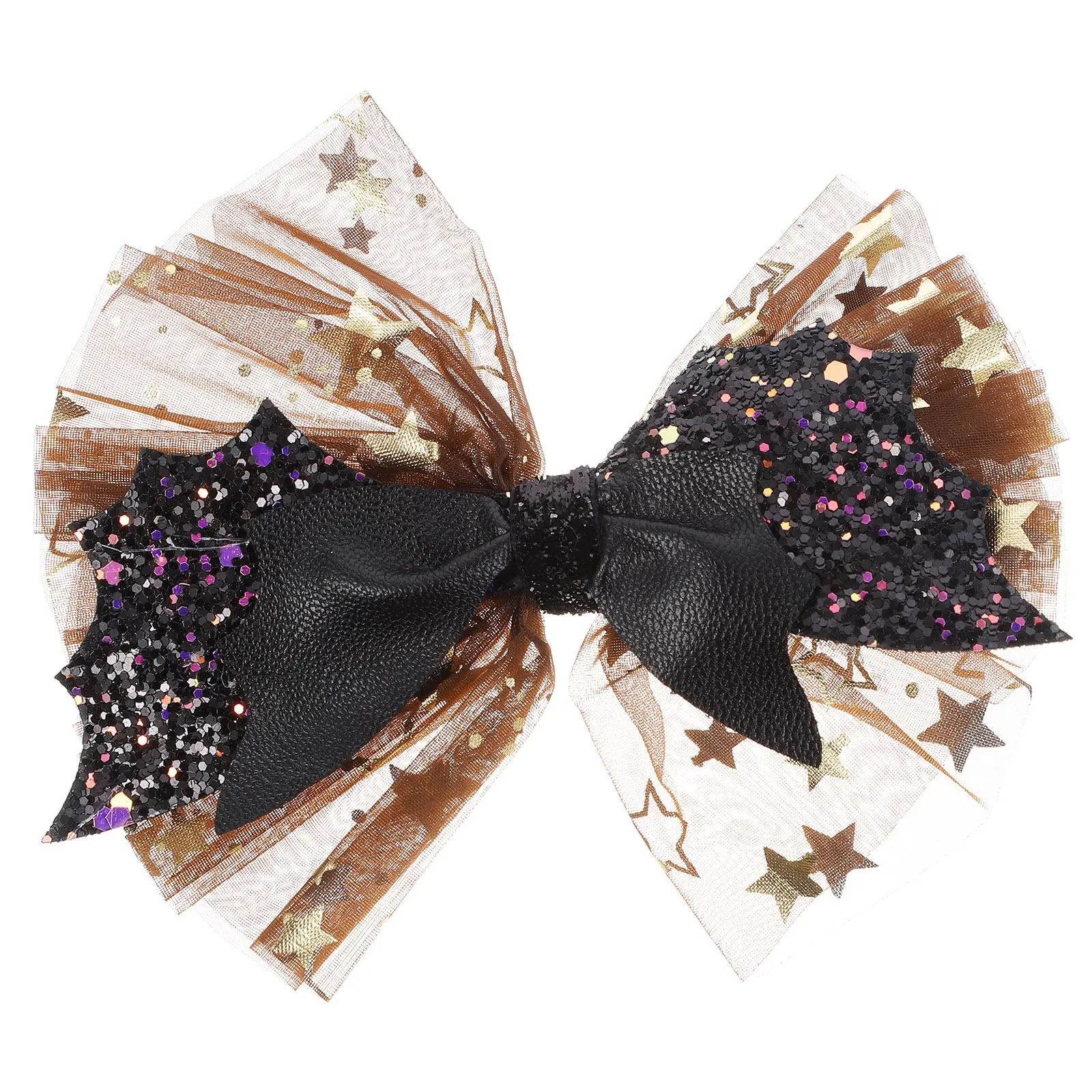 Bow Knot Halloween Hair Clip for Hair Accessory Party Wedding Halloween Headdress Decor Selfie Prop Elegant Sweet