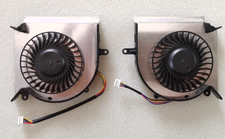 New laptop cpu&Gpu cooling fan for MSI GE75 GP75 GL75 WE75 MS-17E2