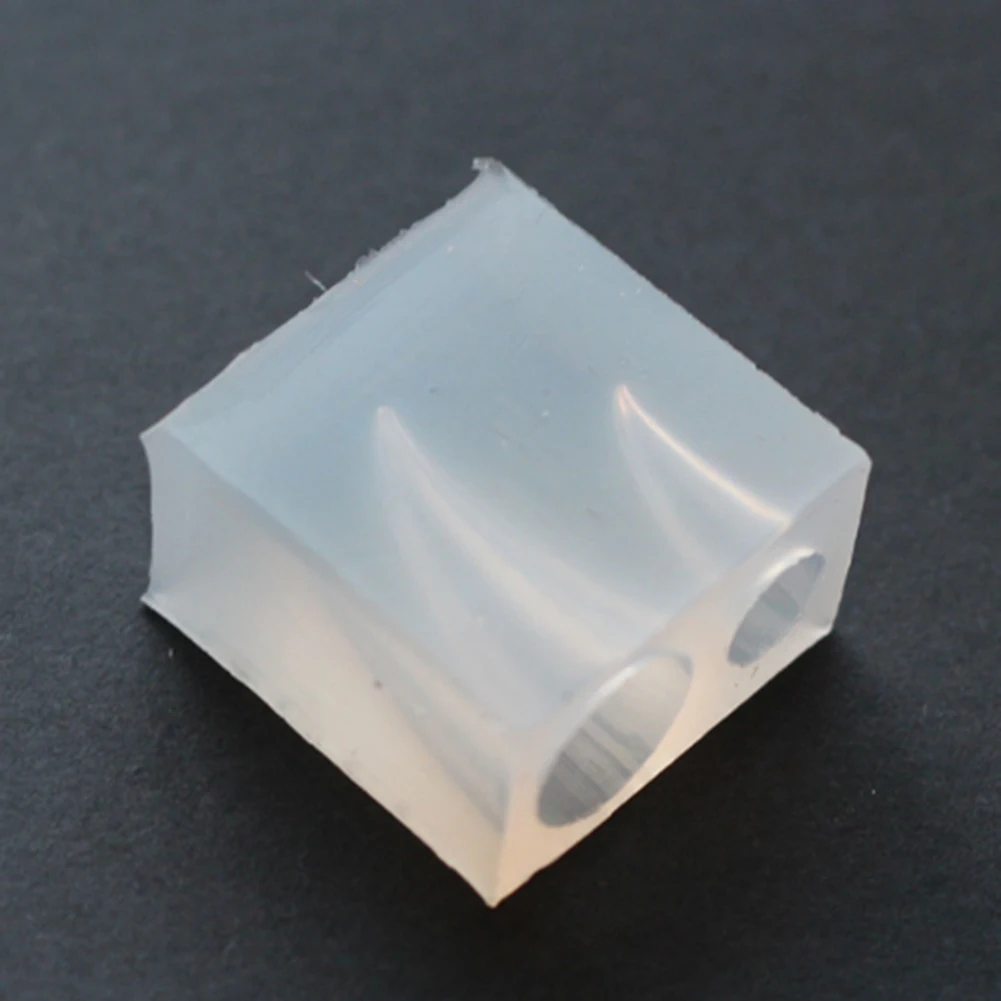 ABQR Devil Horn Silicone Mold Animal Horn Pendants Jewelry Making UV Resin Molds Dome Cabochon Epoxy Resin Molds