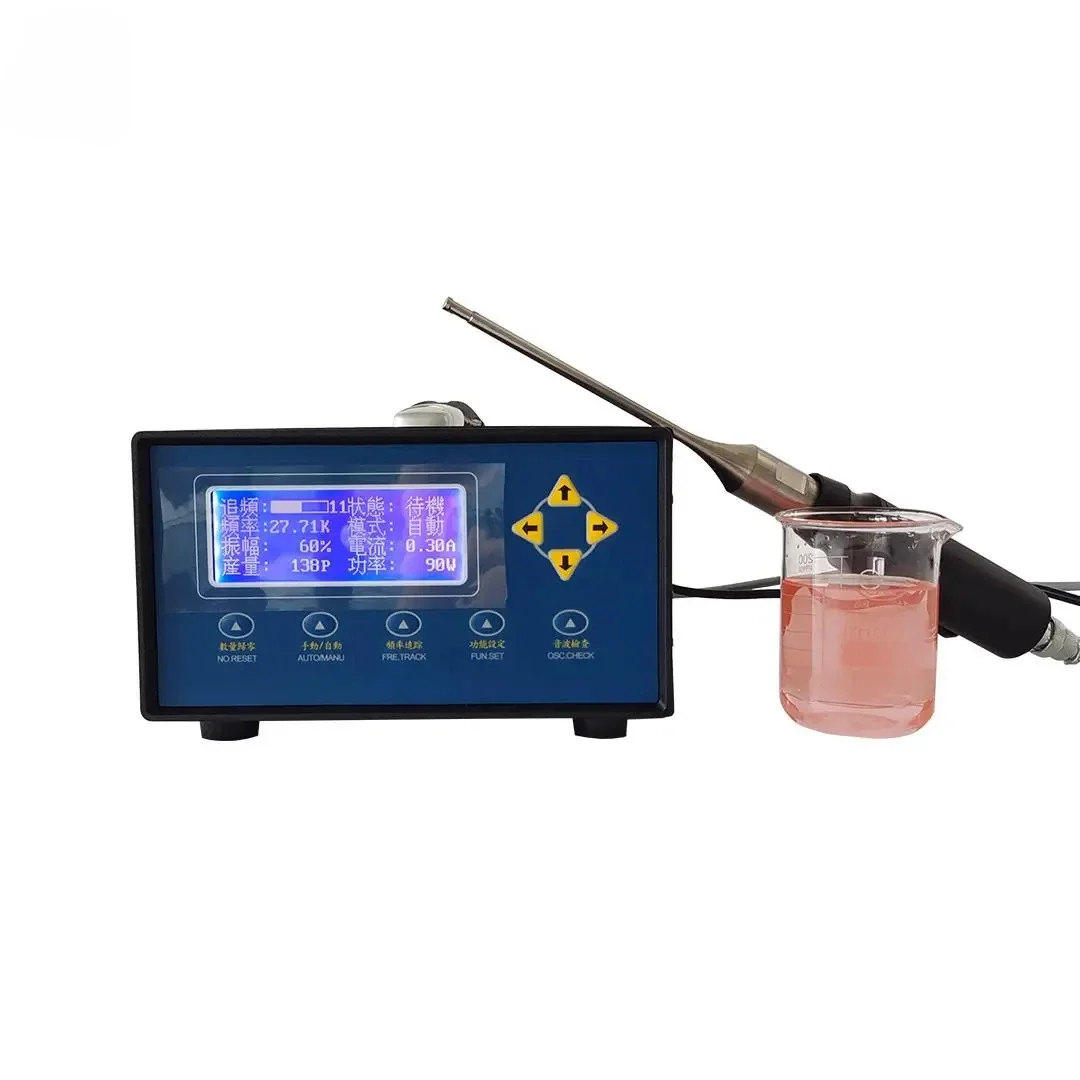 Laboratório portátil handheld sonicador ultrassônico homogeneizador misturador dispersão máquina de extrato de óleo nabo