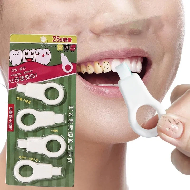 3/4 Uds Nano esponja toallita de limpieza de dientes eficaz niños blanqueamiento Dental Nano limpiador de dientes eliminación de placa eliminación de manchas