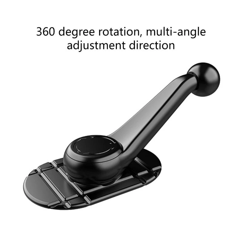 Suporte portátil para telefone para carro 17mm base cabeça esférica base sucção para montagem painel