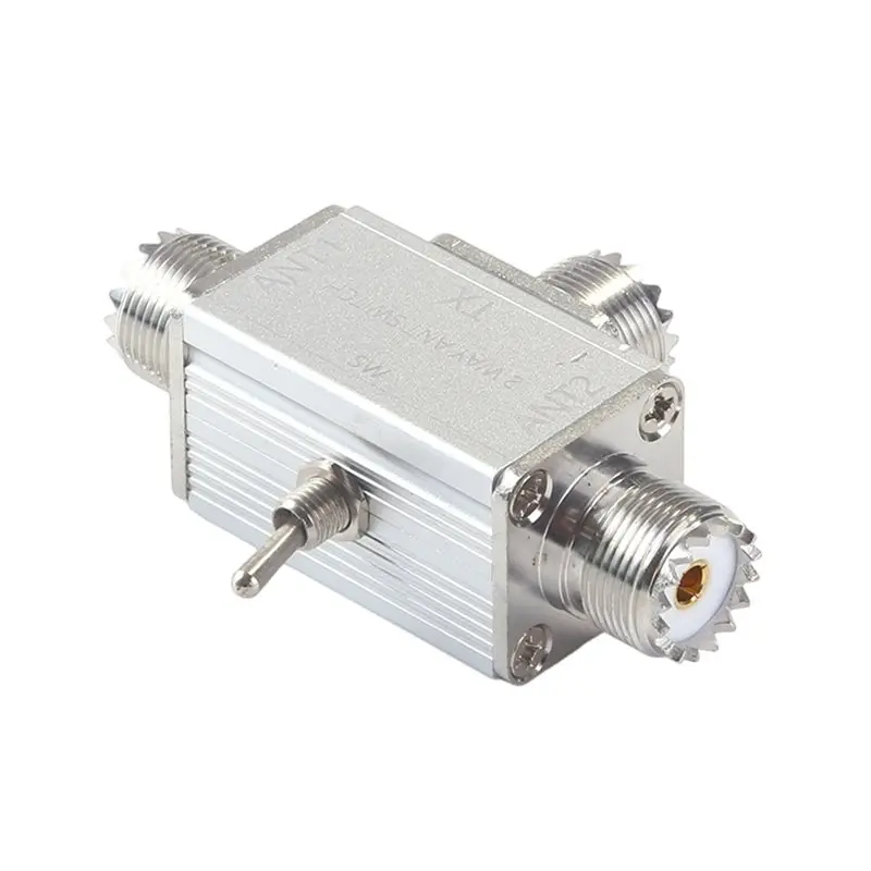 CJSD-SL-16 100W 1-Input 2-Output 1-30Mhz 2-Way Coaxial Antenna Switch With OFF Positioning And Ground Protection For CB/HAM Radi