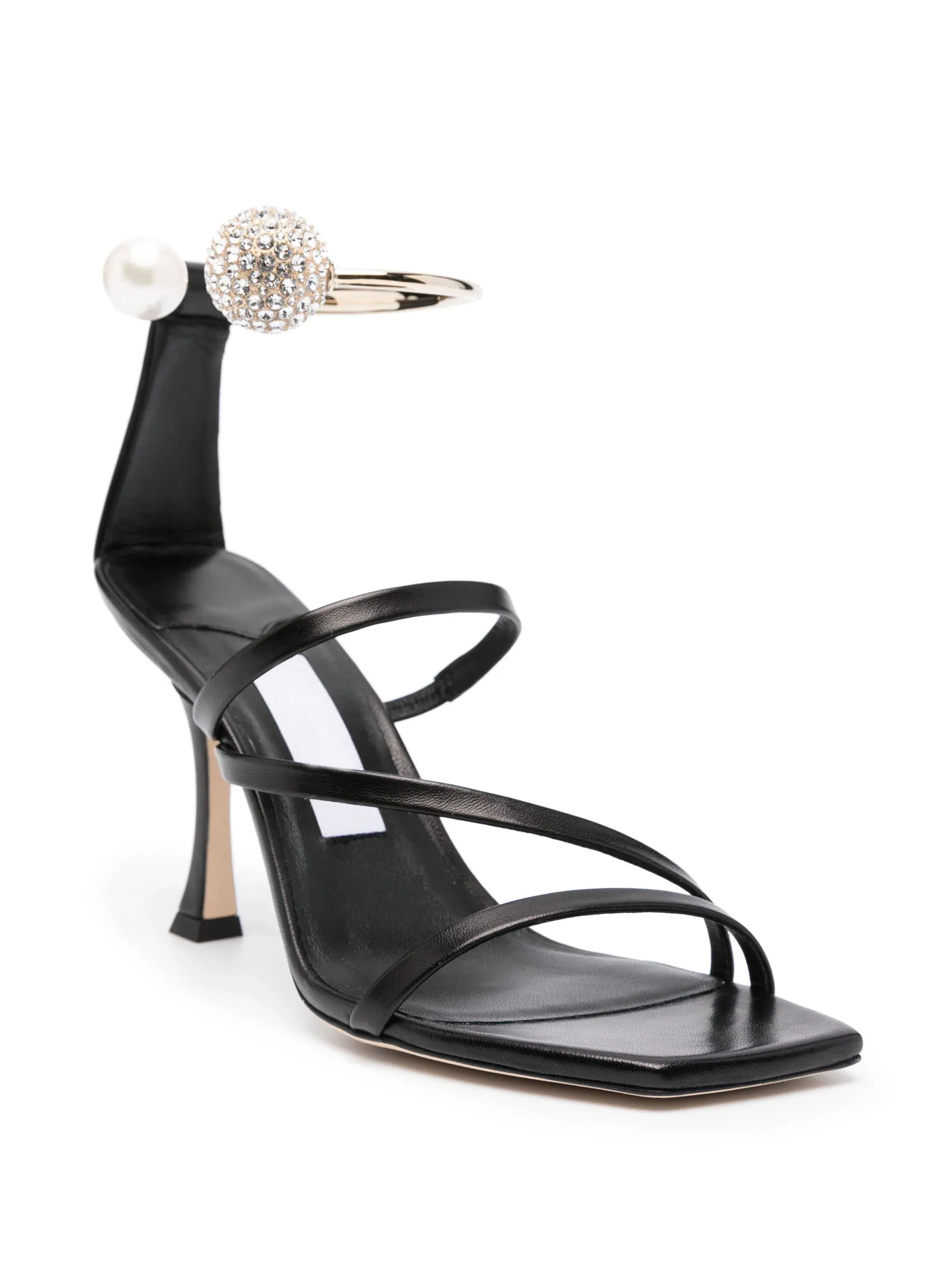 Women's Ottilia 90mm Leather Sandals Black