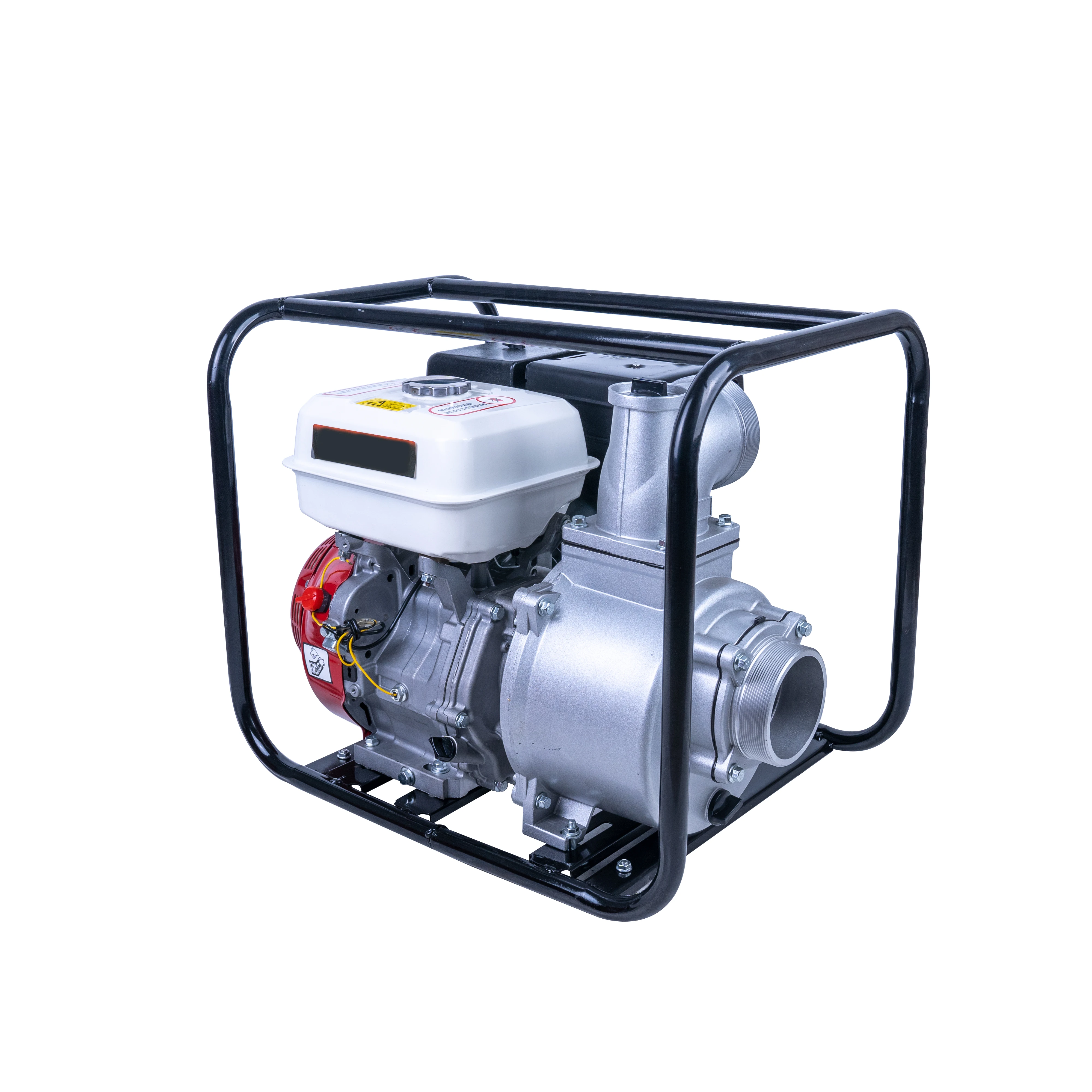 تشغيل البنزين المحمولة WP40 100 مللي متر كبير 4 "الري الزراعي 190F 15hp 4 بوصة مضخة مياه البنزين