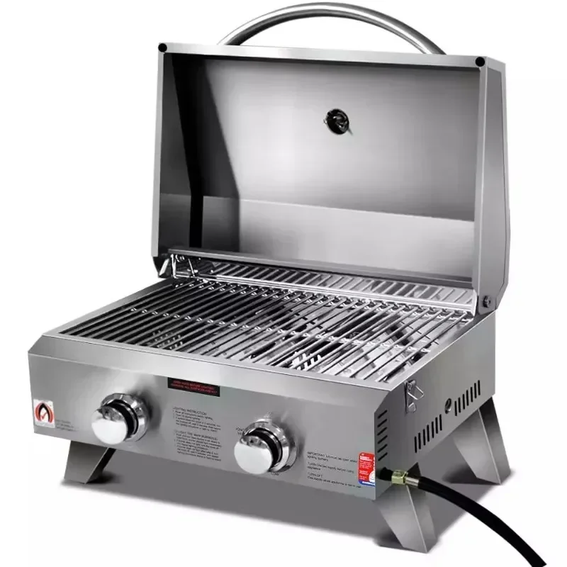 Stainless Steel Portable Outdoor BBQ Grill for Camping Use