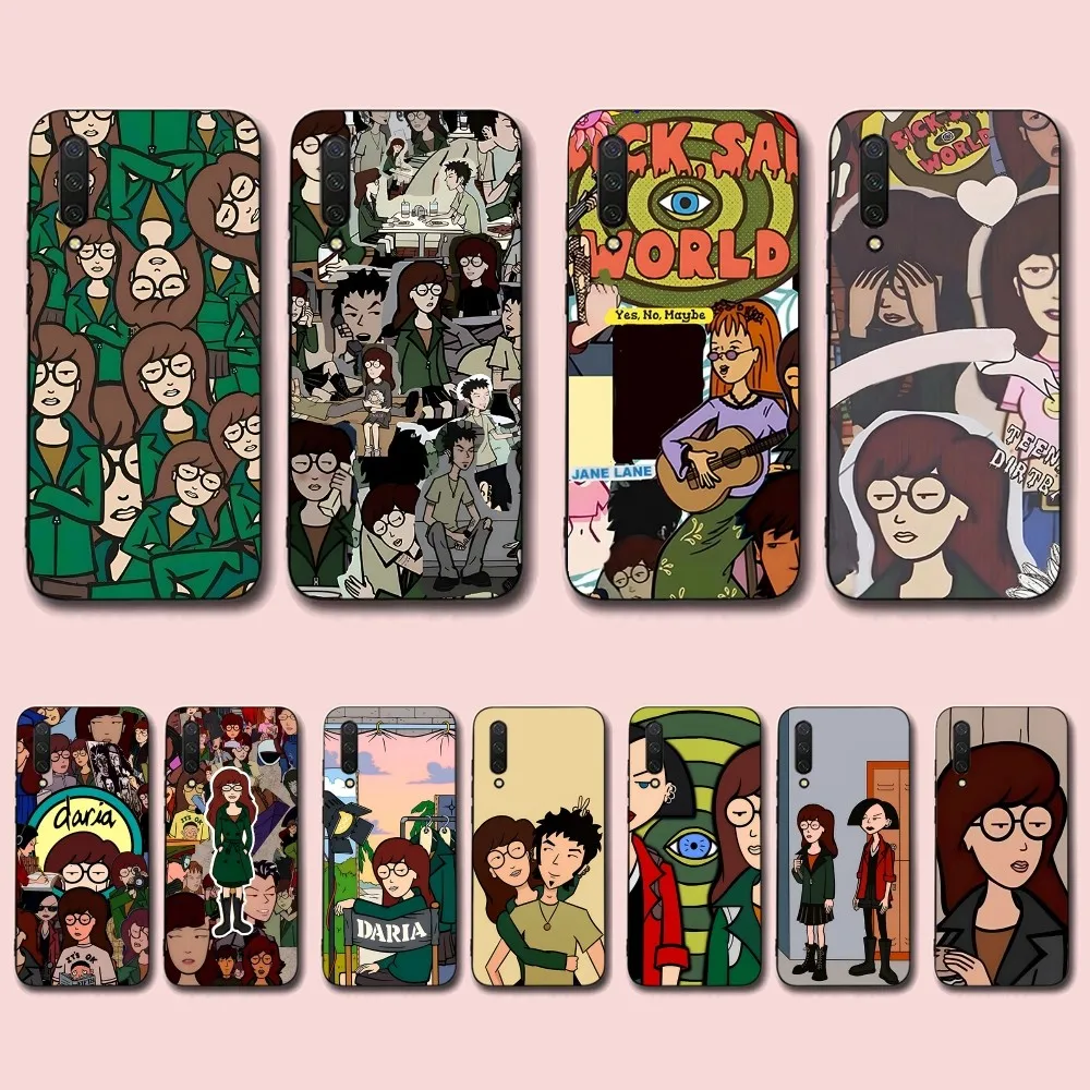 Cartoon D-Daria Cool Phone Case For Xiaomi Mi 5X 8 9 10 11 12 lite pro 10T PocoX3pro PocoM3 Note 10 pro lite