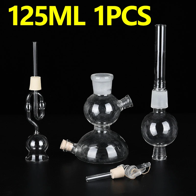 

1 set of Qip generator 125ml gas production device glass instrument