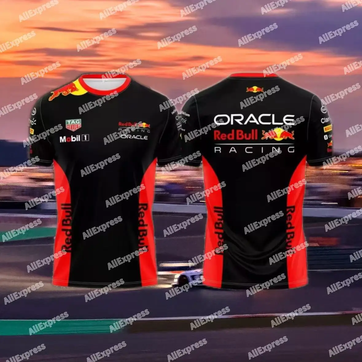 

2025 New Locomotive T-shirt F1 Racing Suit Men's Casual Fast-drying Comfortable Breathable Sweat-absorbing Hot-selling Top