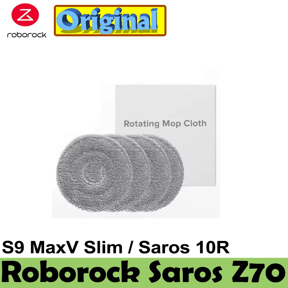 

Original Roborock Saros z70 mop Accessories S9 MaxV Slim / Saros 10R Mop Vacuum Cleaner Spare Parts