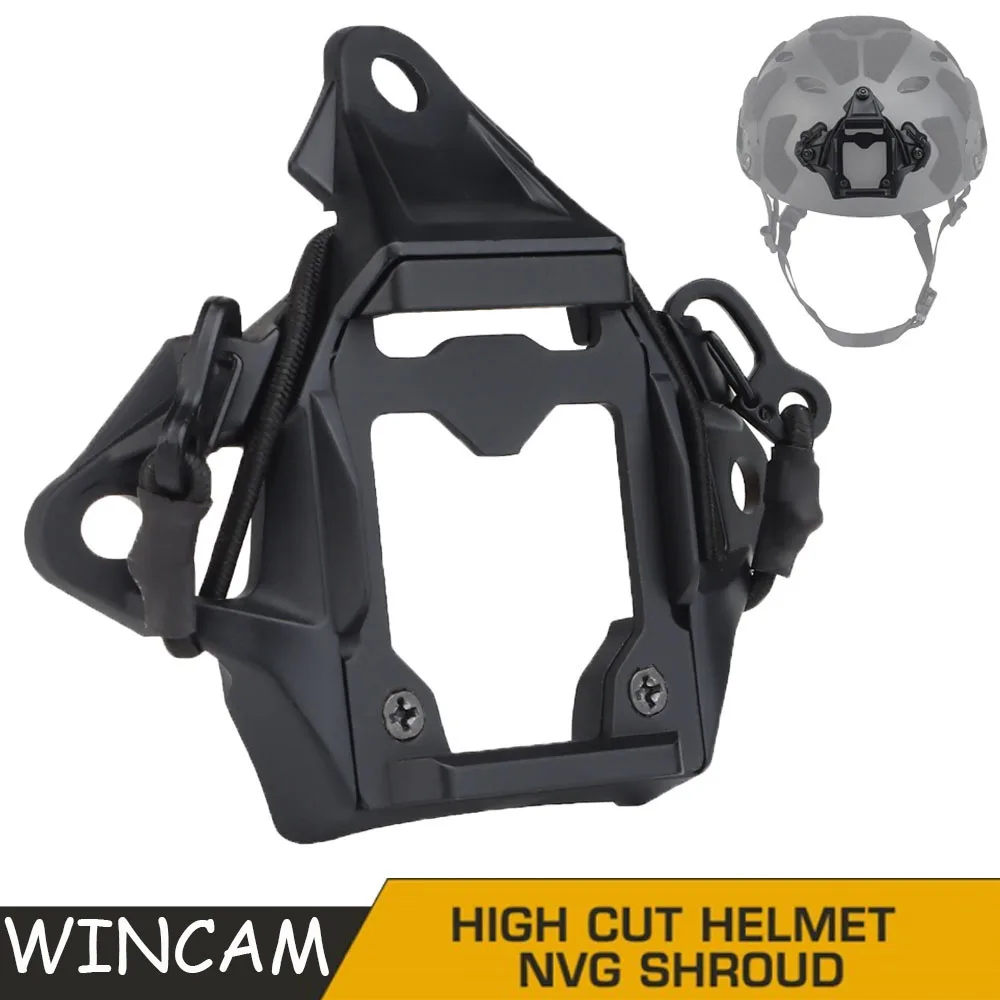 Tactical Helmet Vas Shroud Three-Hole NVG Mount Adapter Night Vision Device Bracket for Fast Helmet Hunting Accessories