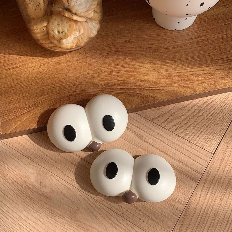 Fashion 1 Pair Cute Big Eyed Hole Shoe Charms Cartoon Funny Fun Shoes Decoration Kids Adult DIY Shoe Buckles Slipper Accessories