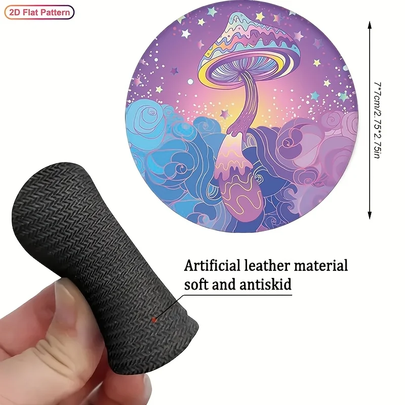 Fantasy Mushroom Starry Sky Car Coasters 2pcs 4pcs | Suitable For Most Cup Types Anti-Scalding, Anti-Slip And Anti-Fouling Car C