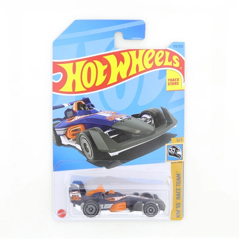 2023 Hot Wheels HW-4-TRAC #159/250 HW 55 Race Team 5/5 Mini Alloy Coupe 1/64 Metal Diecast Model Car