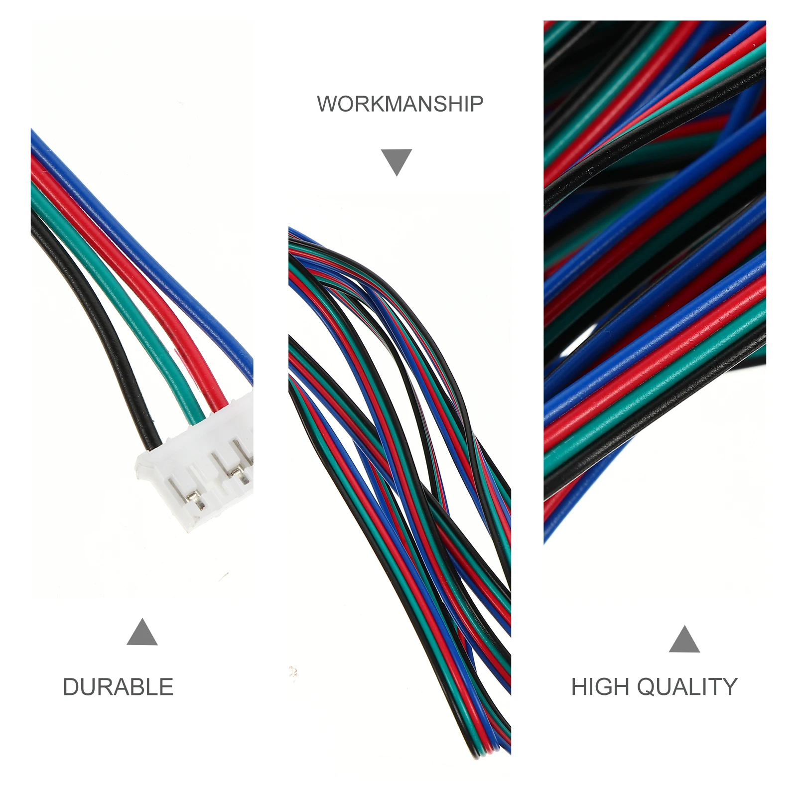 

Stepper Motor Cables 3D Printer Cable Parts Printer Motor Cable Motor Cable Connector Bipolar Stepper Lead Wire