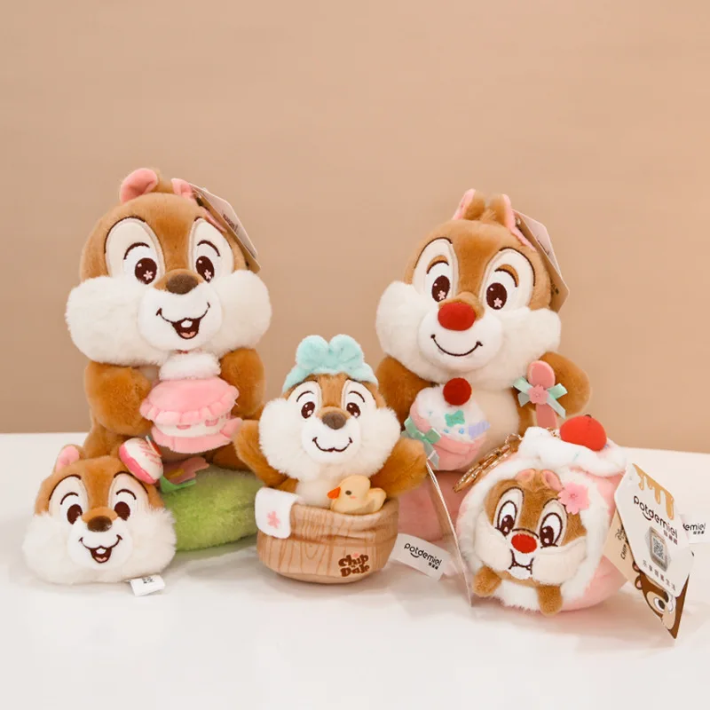 

Miniso Disney genuine authorized Chichititi Spring Sakura Series Plush Pendant Coin Wallet Key Plush Pendant