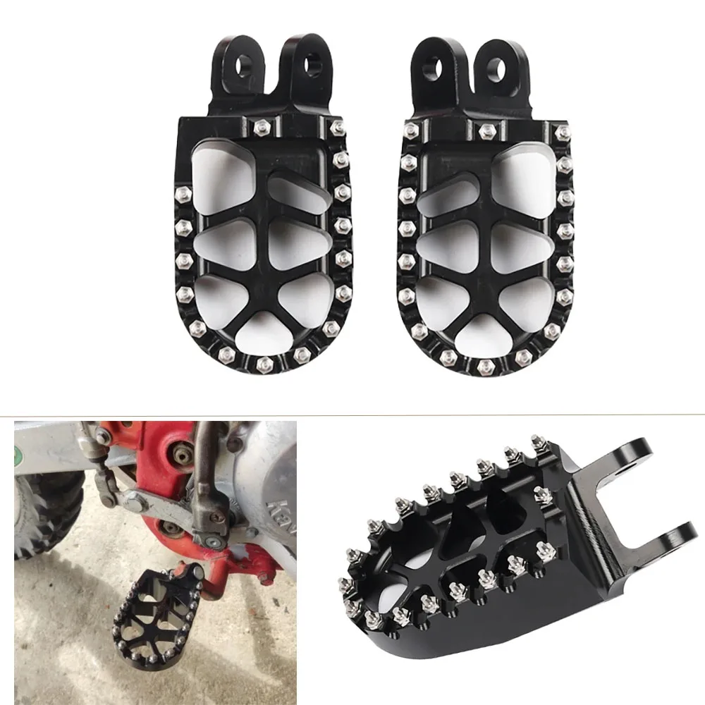 CRF1000 Footpegs Off Road Foot Pegs Transalp 600 XVR750 CRF230L Foot Pegs XRV 750 650 Africa Twin Foot Rest XR400R XR 650R 600R