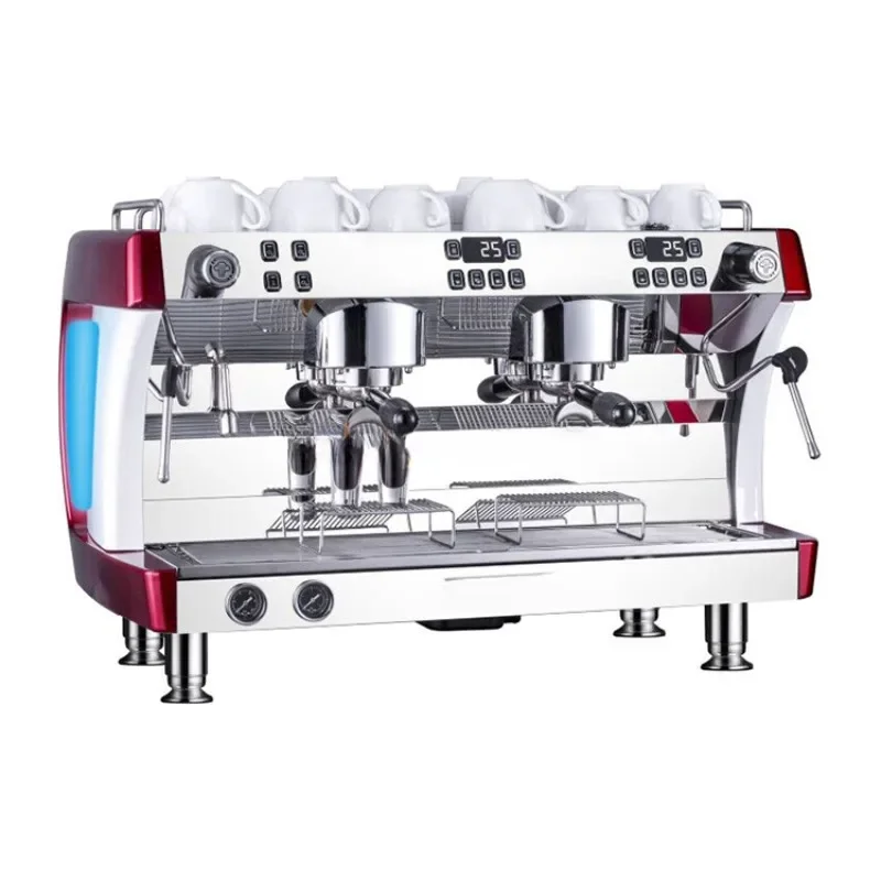 Fully automatic double head espresso coffee professional machine coffee espresso machine espresso coffee machine with milk tank