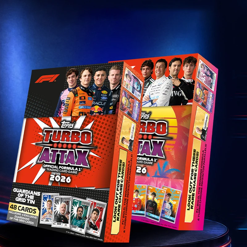 2026 Topps Turbo Attax F1 Star Card Racing Card Peripheral Driver Collection Card Blind Box